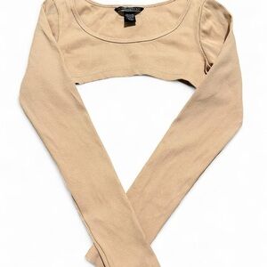 Victoria’s Secret bolera top in soft pink